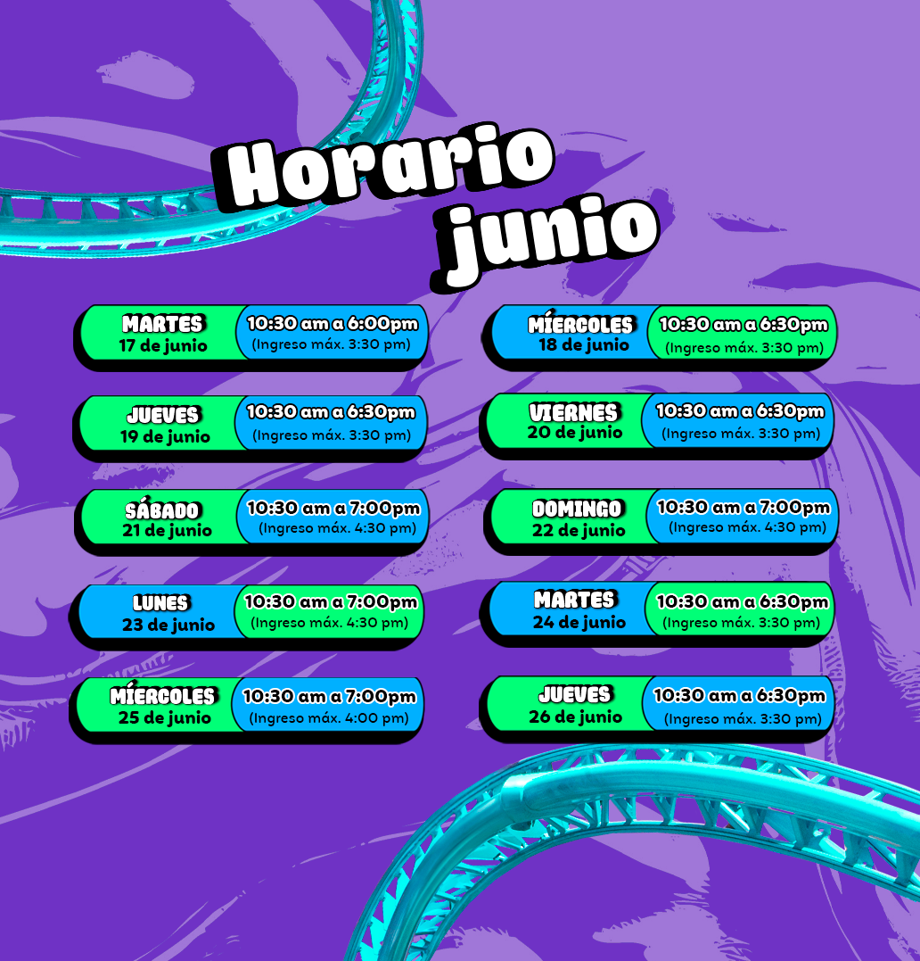 horario web SEGUNDA SEMANA 2